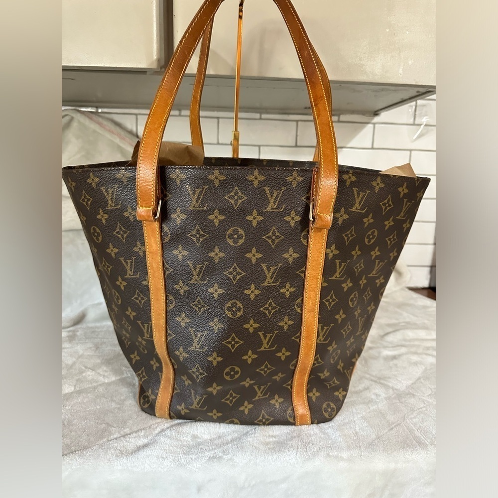 Authentic Louis Vuitton Sac Shopping shoulder bag
